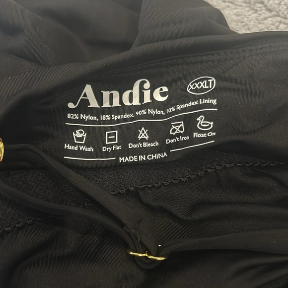 NWT Andie Swim Wyndwood One Shoulder One Piece Swimsuit - Picture 5 of 7